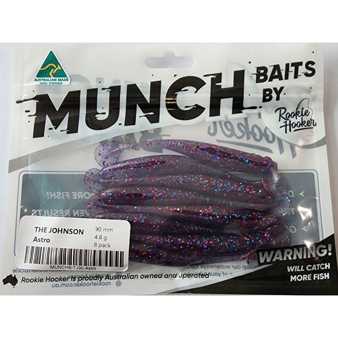 MUNCH BAITS THE JOHNSON 3.5", Colour: ASTRO