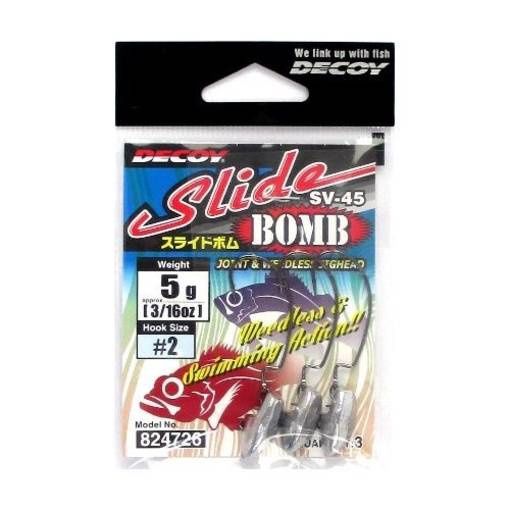 DECOY JIG HEADS SV-45 Slide Bomb