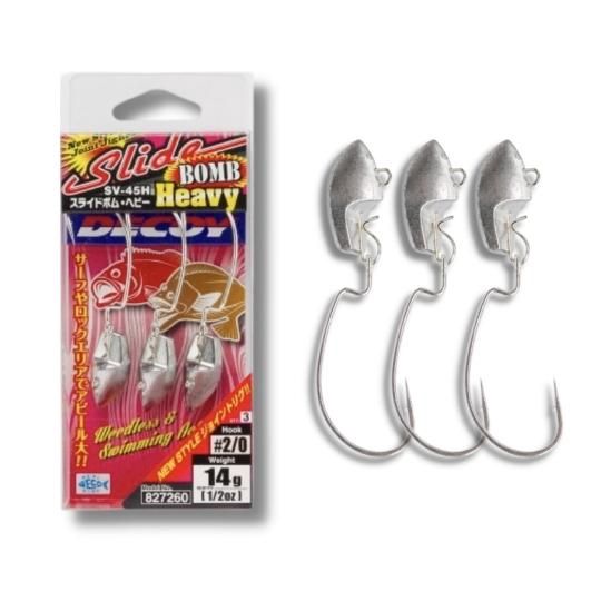 DECOY JIG HEADS SV-45H Slide Bomb Heavy