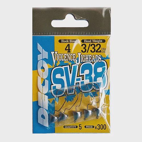 DECOY JIG HEADS Violence Jigheads SV-38