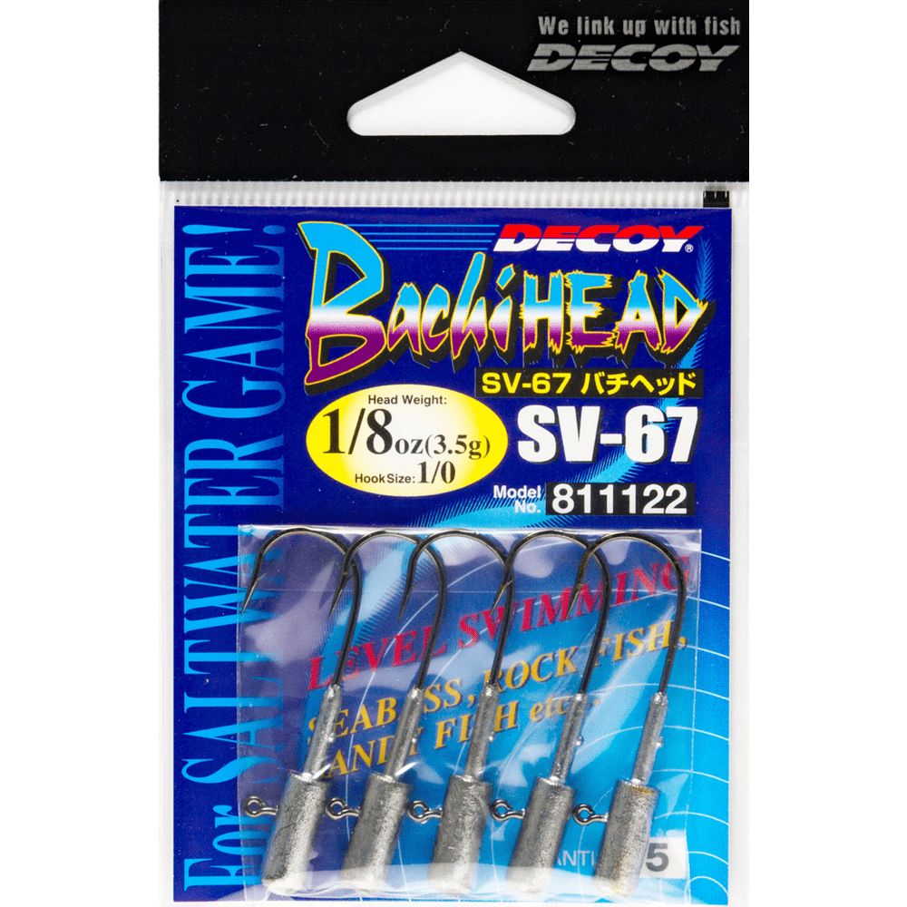 DECOY JIG HEADS SV-67 Bachi Head