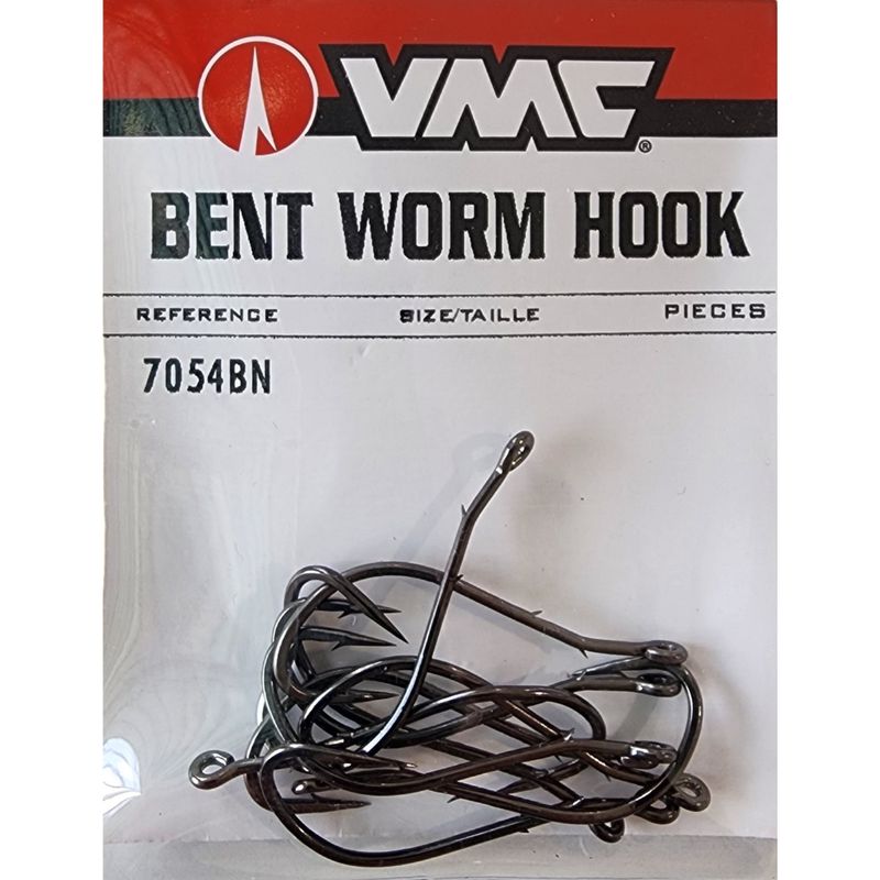 VMC 7054 BENT WORM HOOK