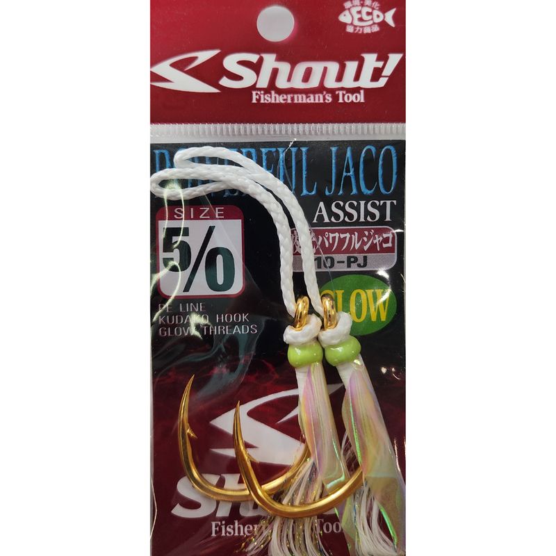 SHOUT ASSIST HOOKS 10-PJ Powerful Jaco Glow