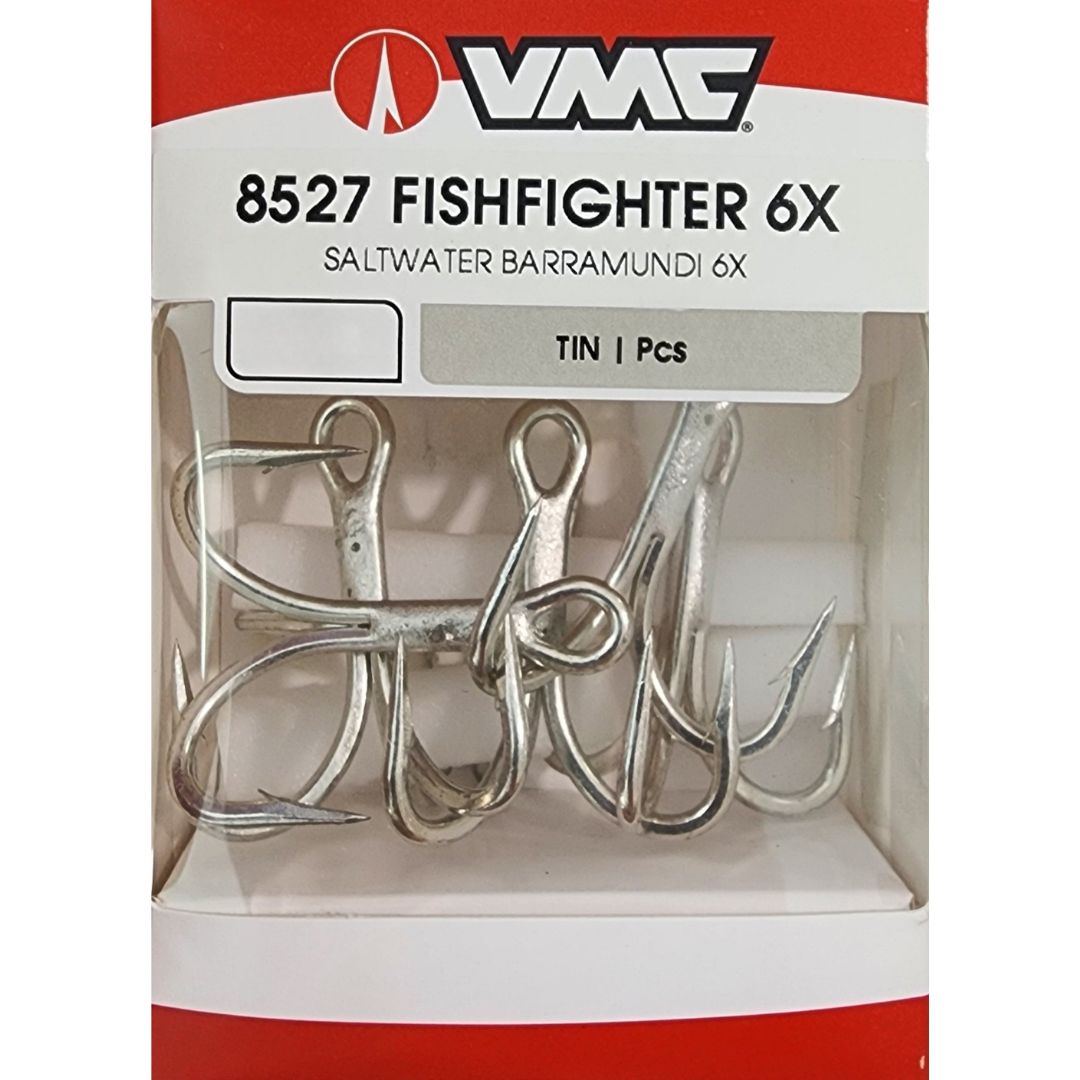 VMC P8527TI FISHFIGHTER TREBLE 6X TINNED