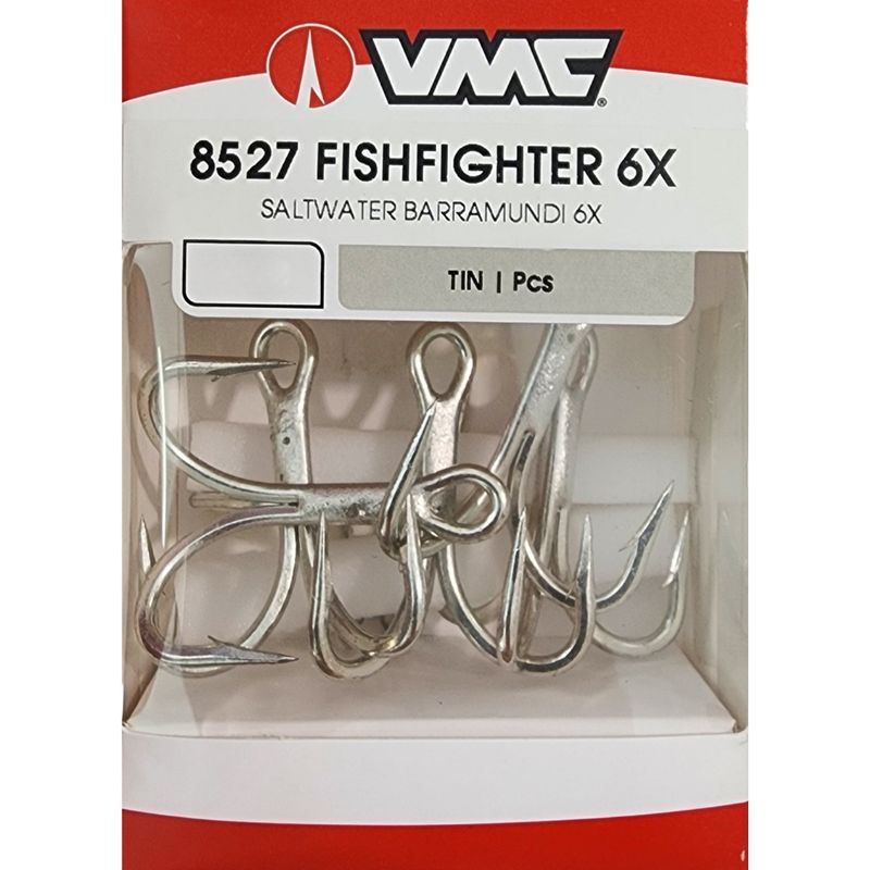 VMC P8527TI FISHFIGHTER TREBLE 6X TINNED