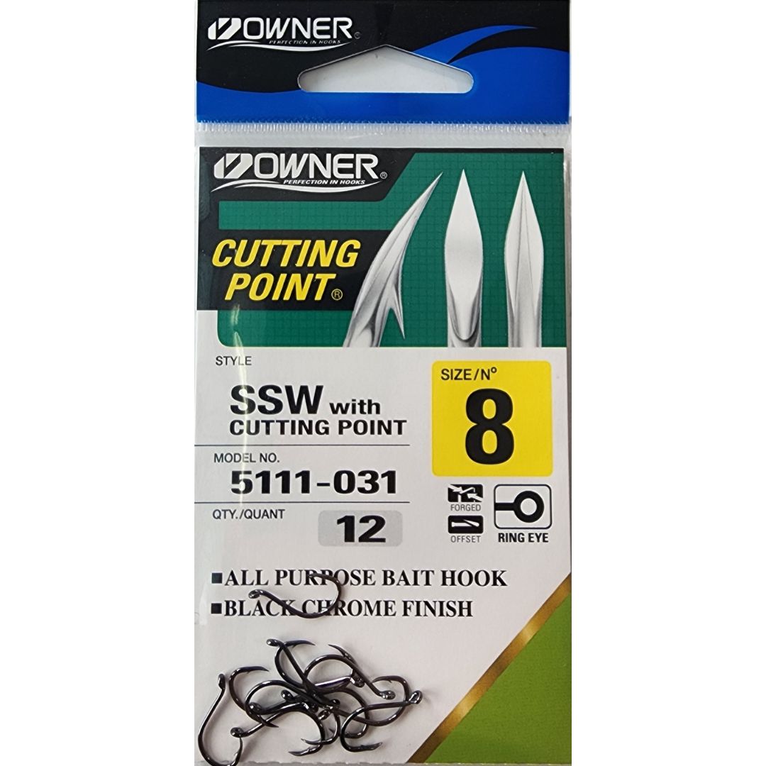 OWNER 5111 OC SSW Hooks, Size: #8