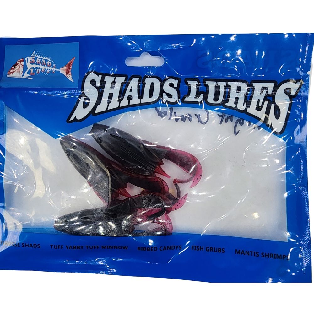 SHADS LURES 3" NIGHT CRAWLERS, Colour: NC07
