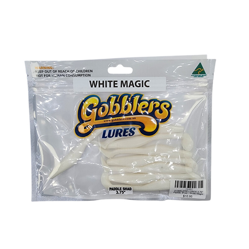 GOBBLERS LURES 3.75" Paddle Shad