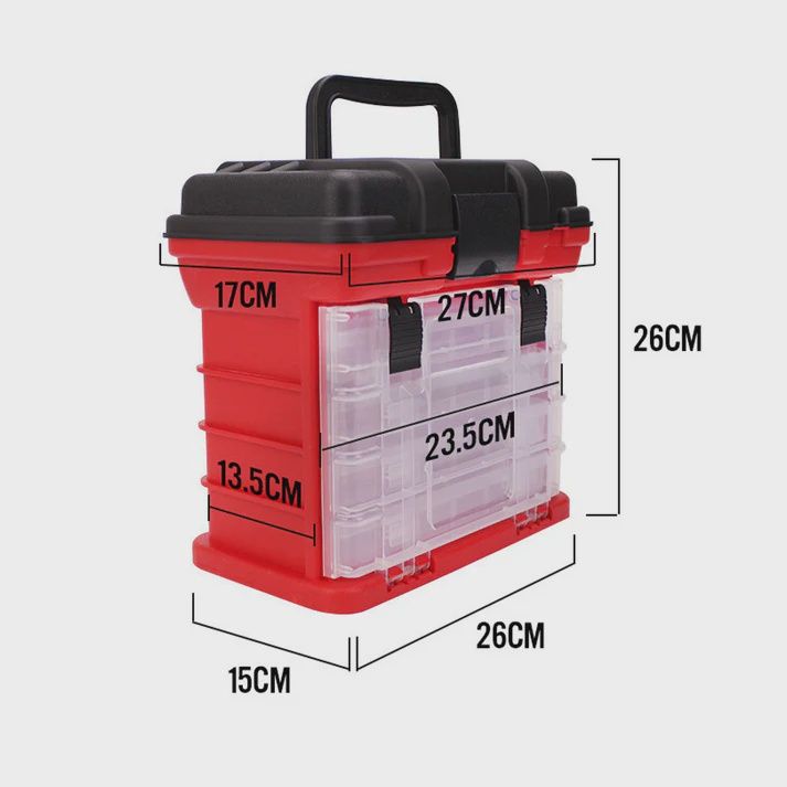 SUPERSE TACKLE BOX WITH COMPARTMENT BOX TB08
