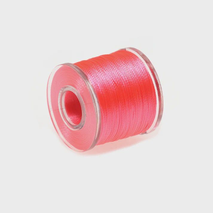 SUPERSE 150D TIE HOOK THREAD EN008 150m, Colour: FLURO PINK
