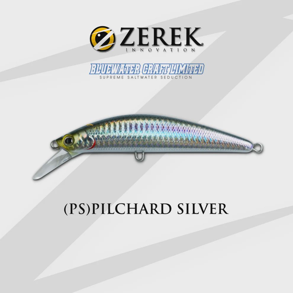 ZEREK CAVALLA 115mm 45g, Colour: PILCHARD SILVER