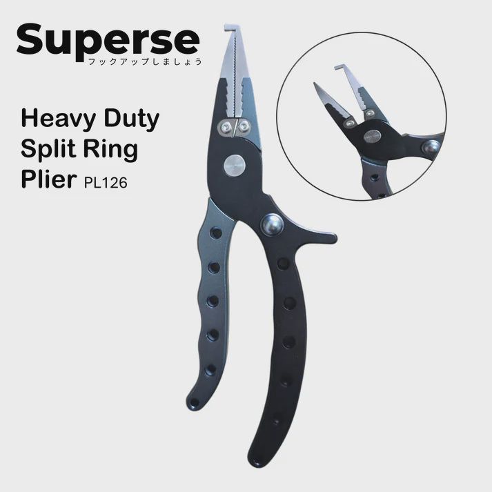 SUPERSE HEAVY DUTY SPLIT RING PLIER PL126