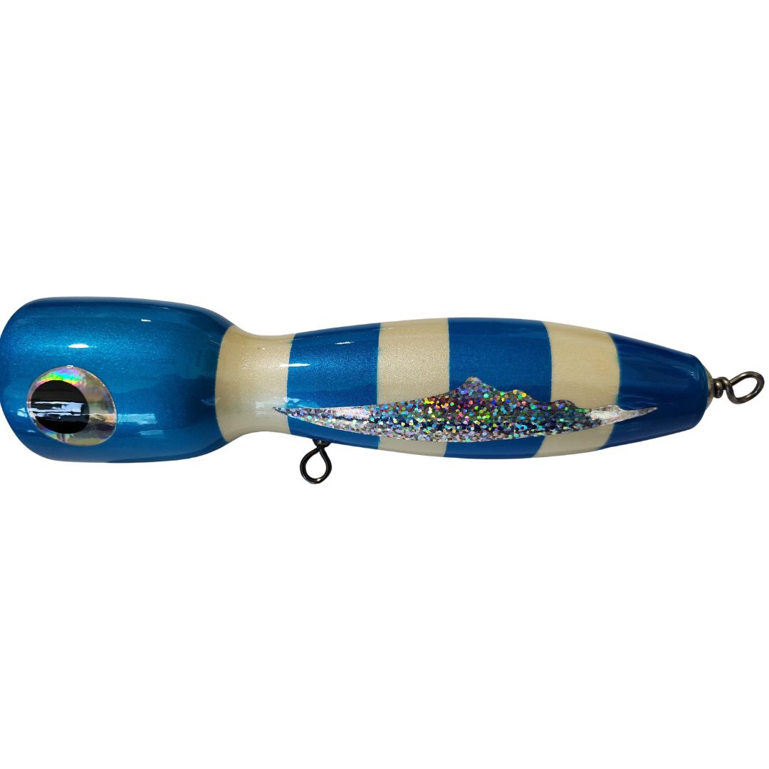 SNATCH GT POPPER 45 100g, Colour: BLUE WHITE