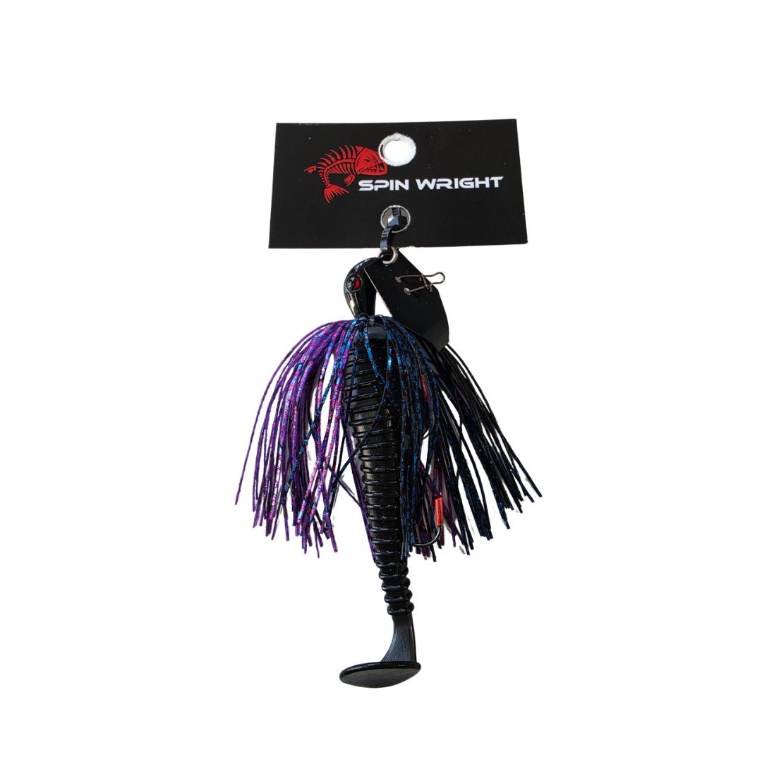 SPINWRIGHT 3/8oz GRUNTA RIGGED 3", Colour: #1