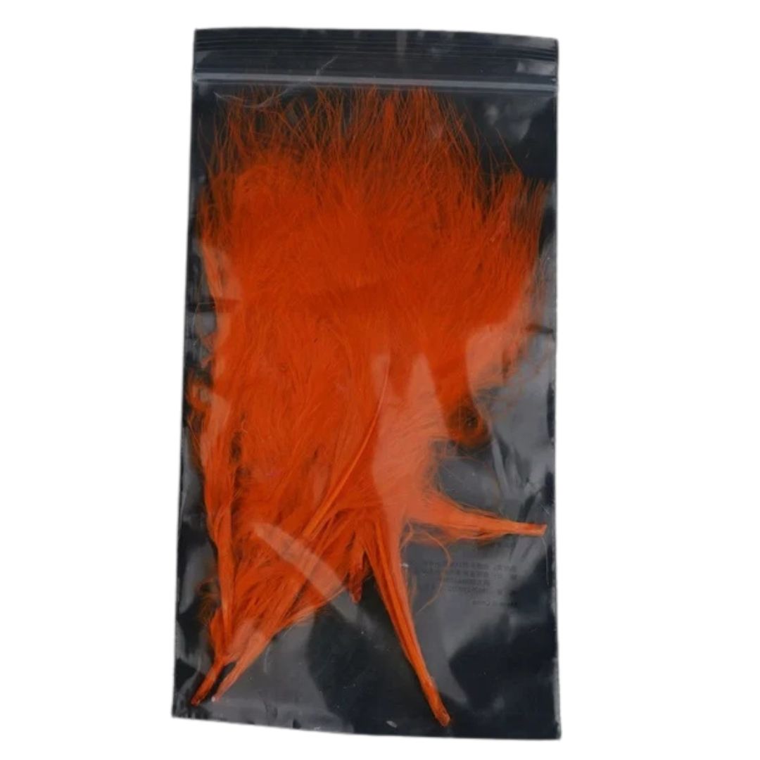 SUPERSE MARABOU FLY TYING FEATHERS, Colour: ORANGE