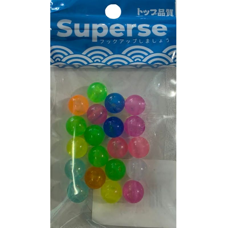 SUPERSE MULTI-COLOUR LUMINOUS BEADS TE07