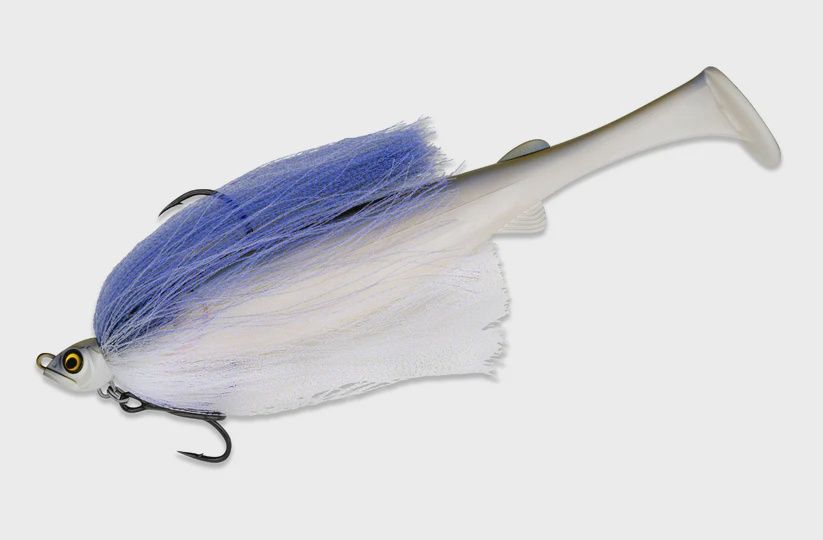 SPINWRIGHT FLUFFBALL ELITE X RAIJIN SHAD 220 (1/2oz), Colour: GIZZARD SHAD