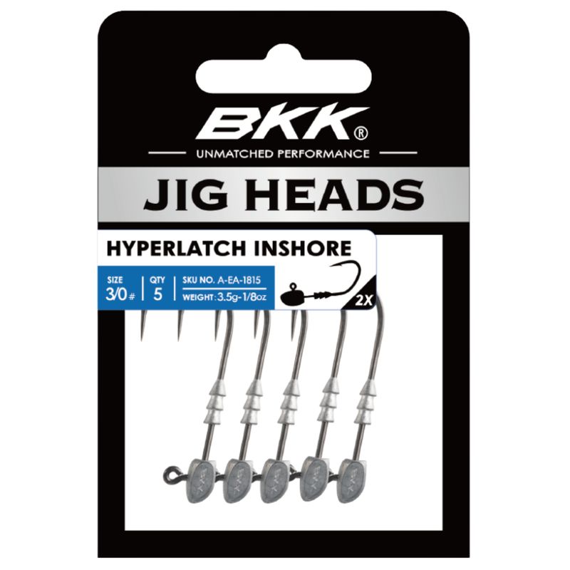 BKK HYPERLATCH INSHORE SS JIGHEAD