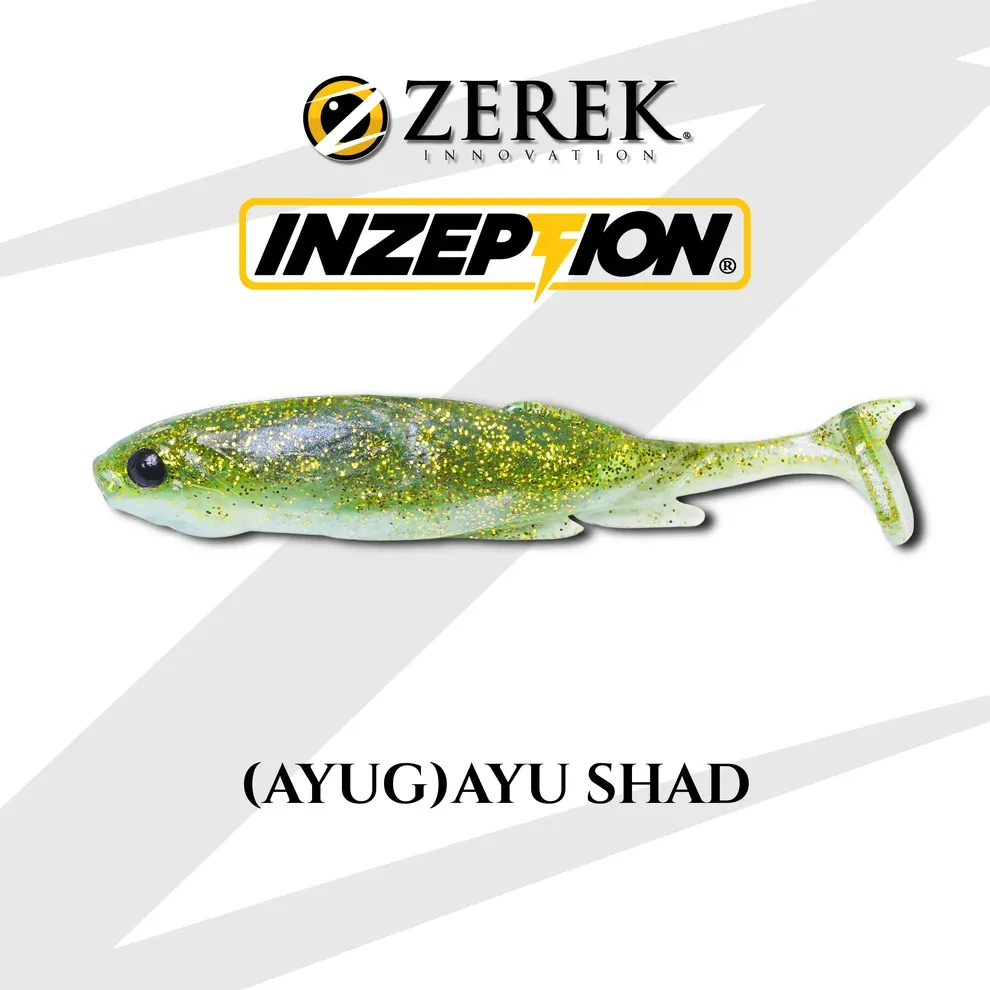 ZEREK INZEPTION PULSE SHAD 5", Colour: (AYUG) AYU GOLD