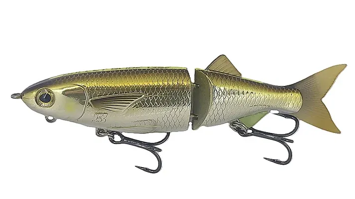 BARAMBAH MULLET GLIDE 135F, Colour: CHROME MULLET