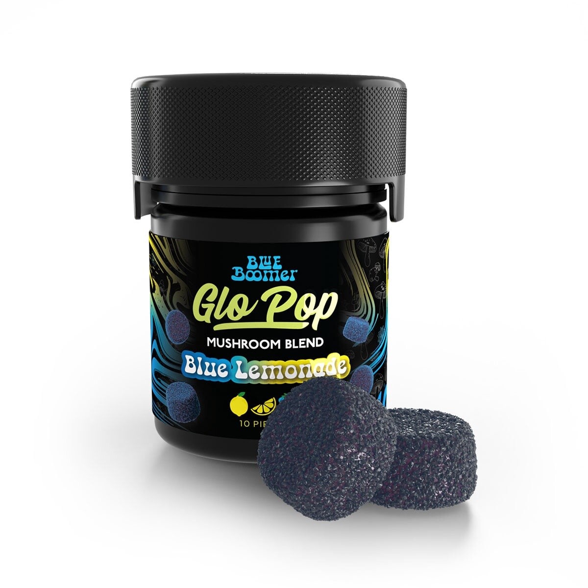 Blue Boomer Mushroom Blend, Strain: Blue Lemonade