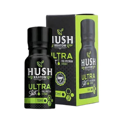 Hush Ultra Lime Kratom Shot