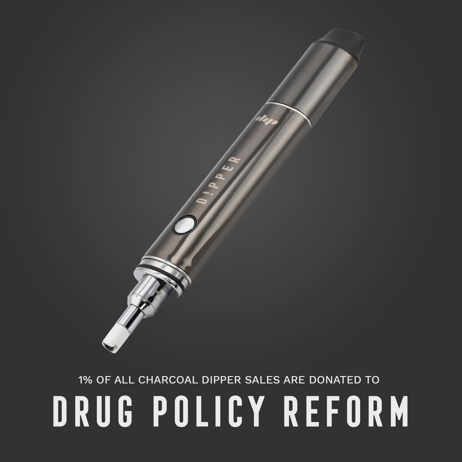 Dip Device Dipper Vaporizer, Color: Charcoal