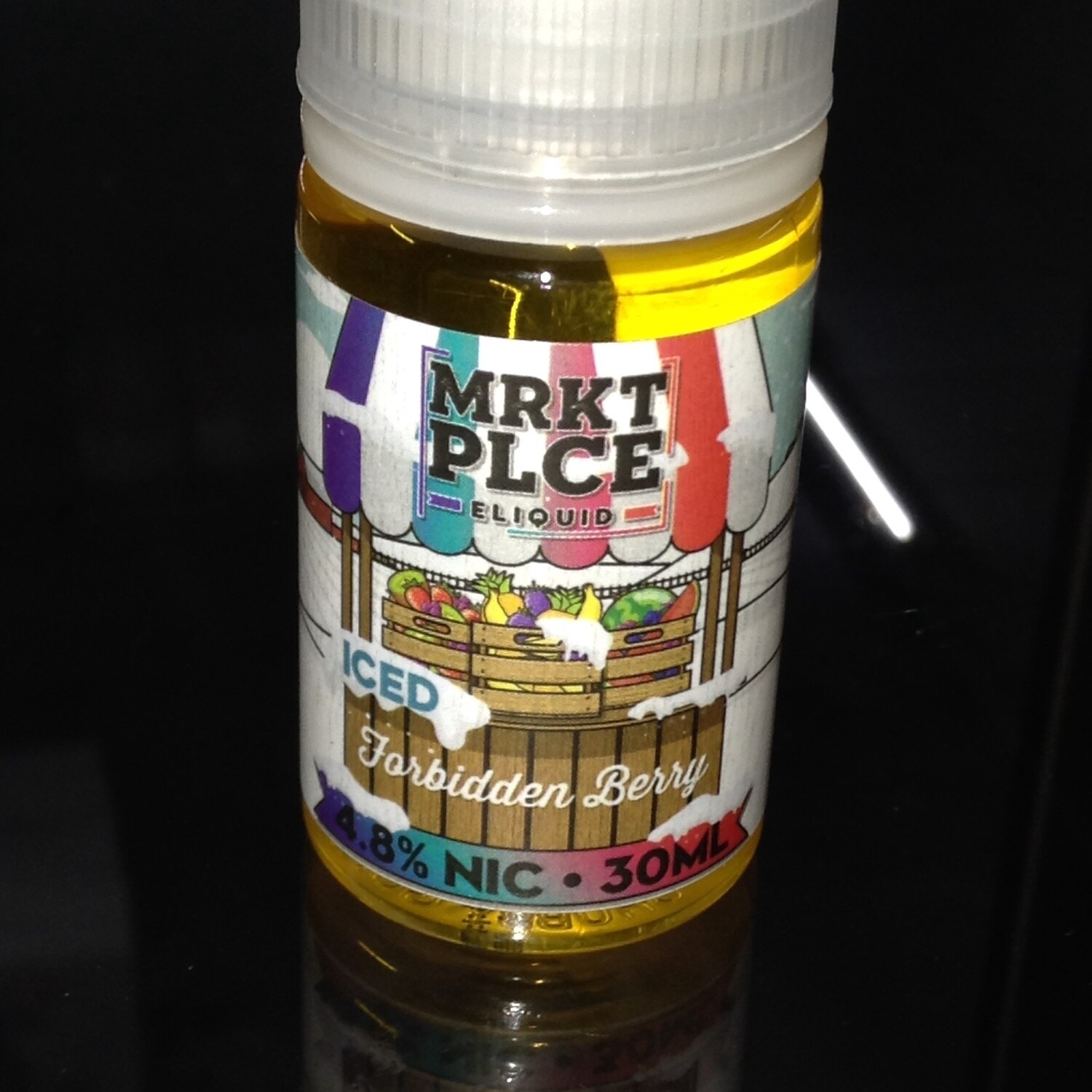 MRKT PLCE Iced Forbidden Berry 48mg Salt Nic