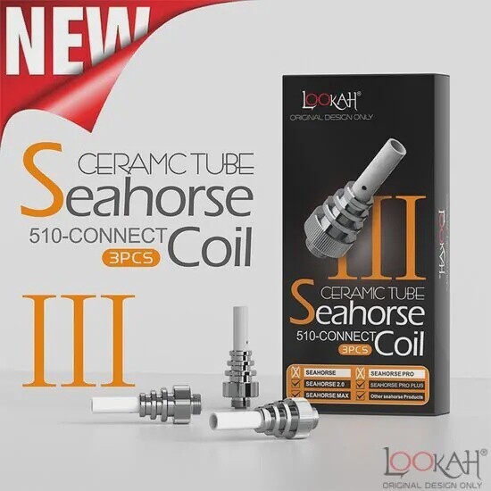 Lookah Seahorse III Ceramic 3pk