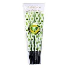 Beautiful Burns Pre Rolled Cones 8pk, Color: Alien Heads