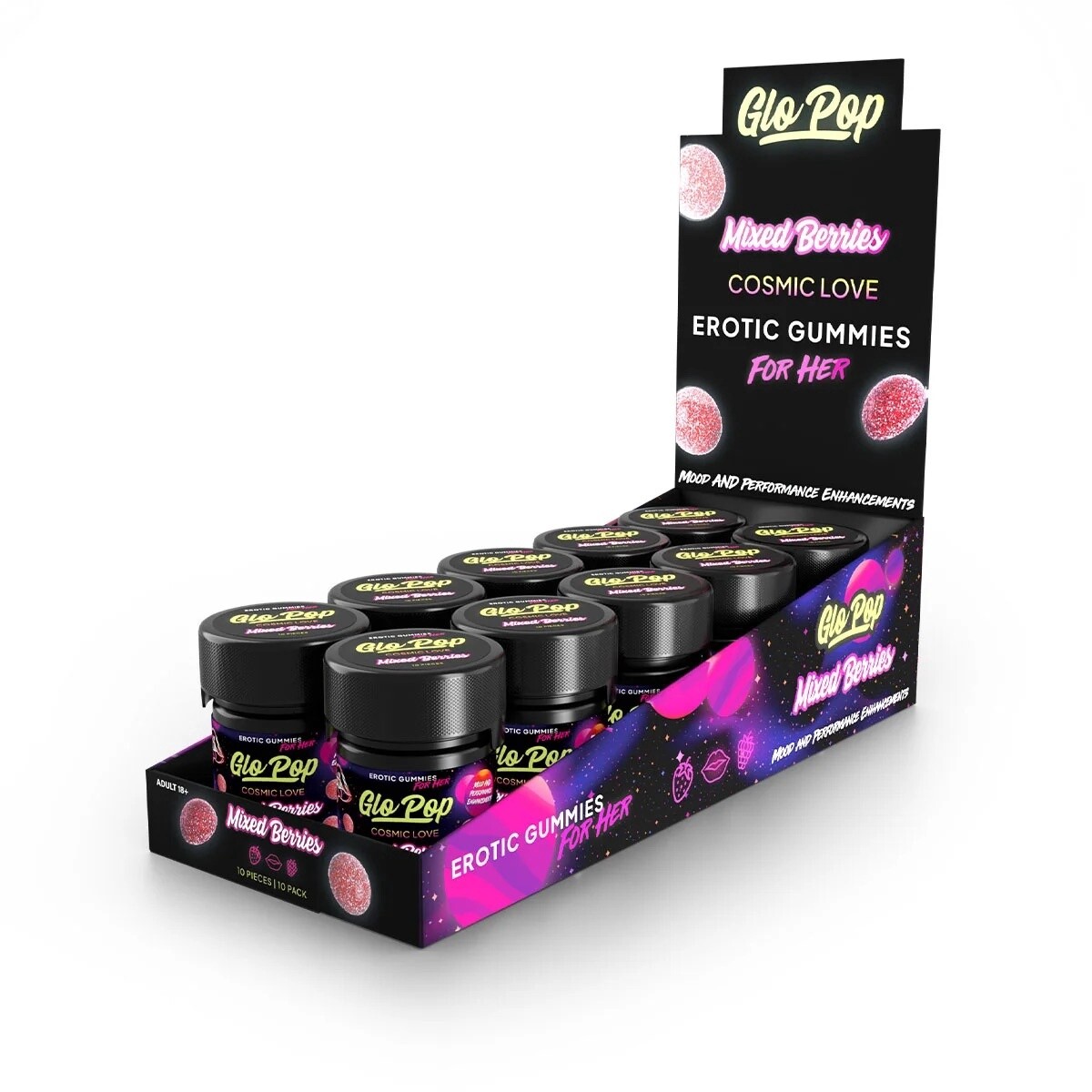 Glo Pop Erotic Blend Gummies