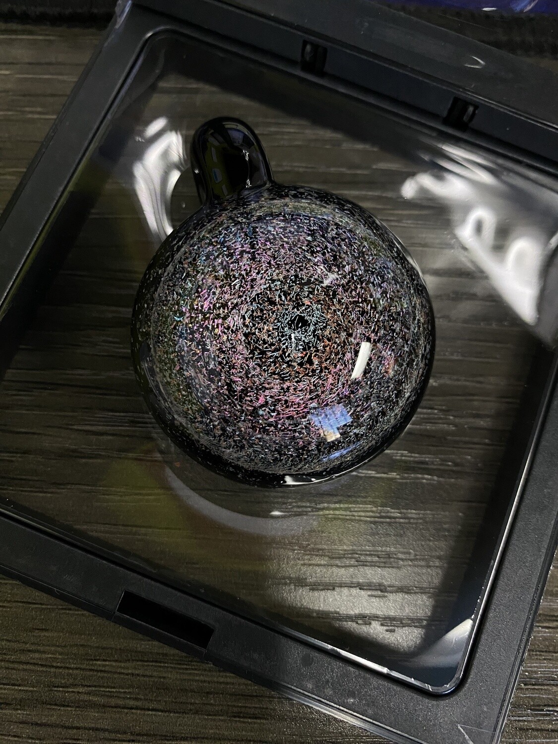 PHGS / Dichro Pendants, Color: Black w/ Pink Dichro
