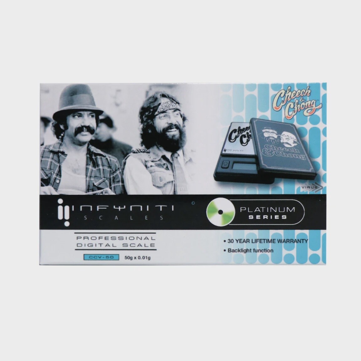 Infyniti Virus Scale 50g x 0.01g, Style: Cheech &amp; Chong