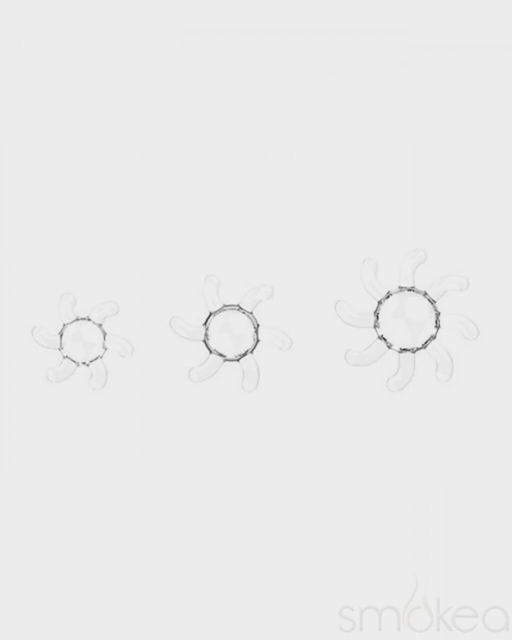 White Rhino Medium Glass Turbine