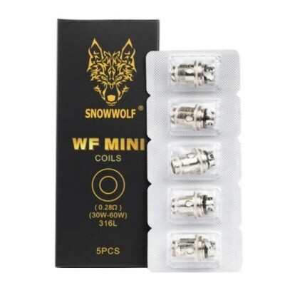 SnowWolf WF Mini Coils 0.28ohm 30w-60w 316L