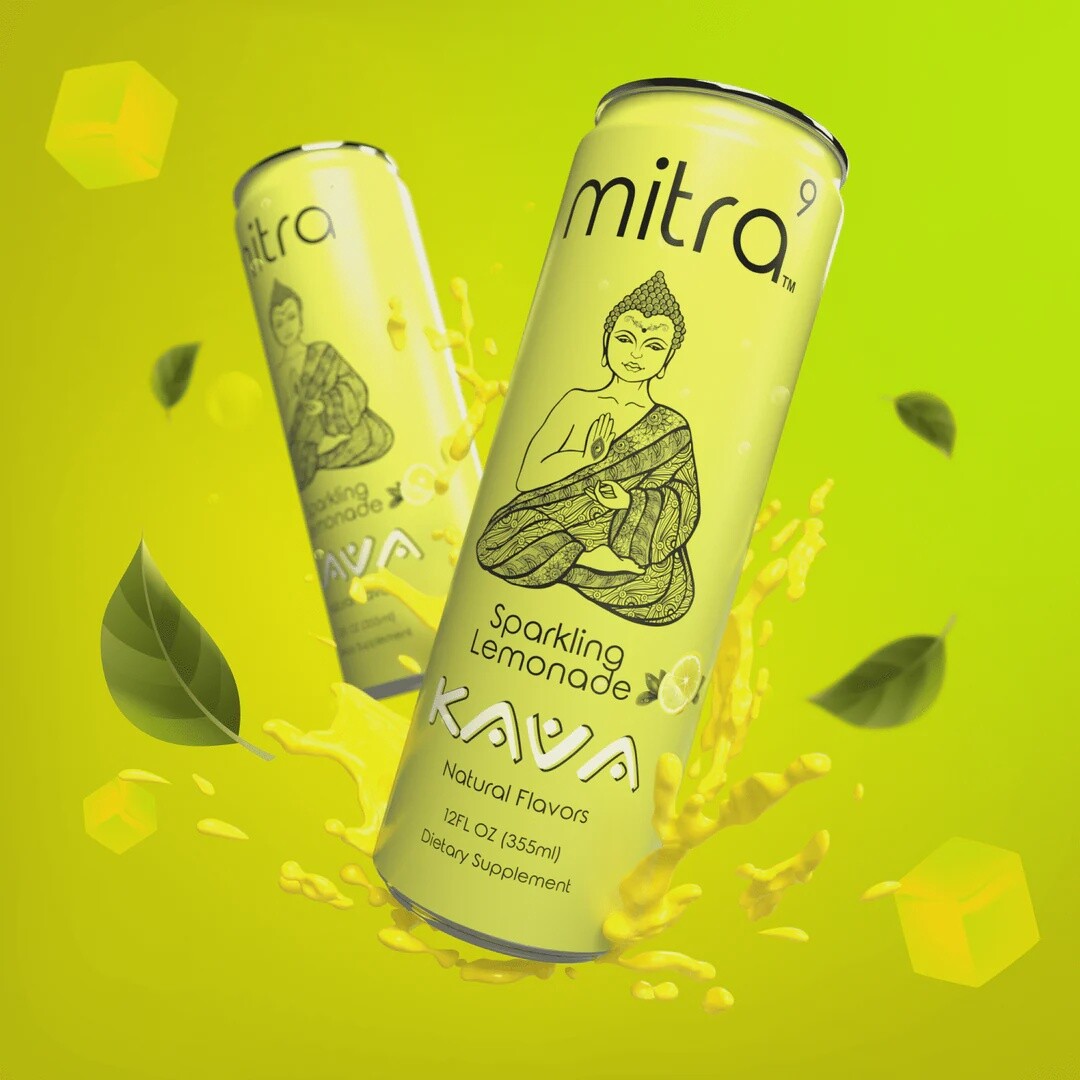 Mitra9 - Kava Seltzer, Flavor: Sparkling Lemonade