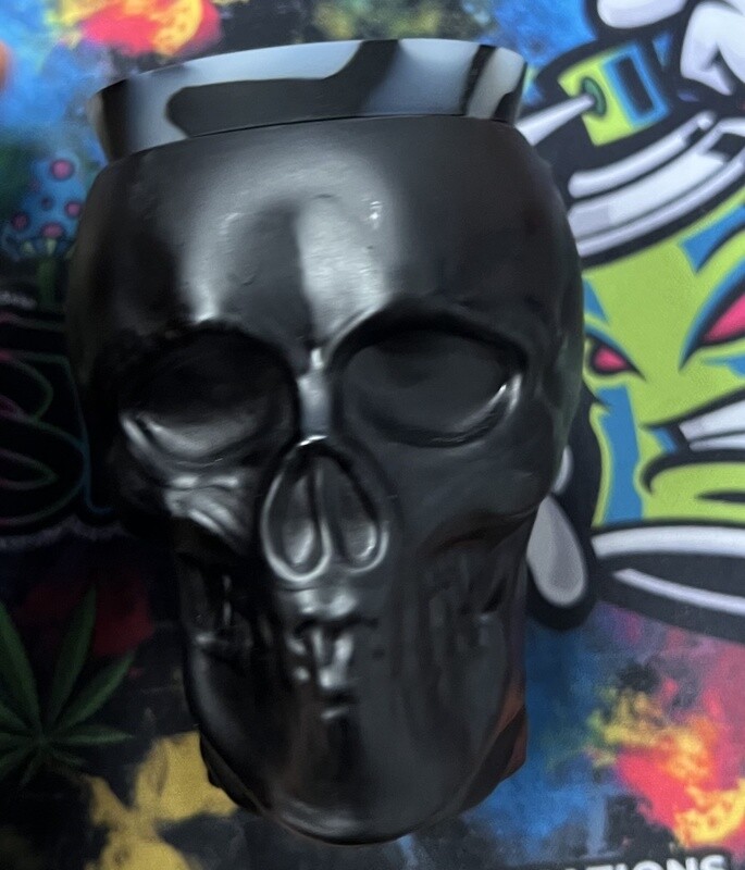 Skull Stash Jar