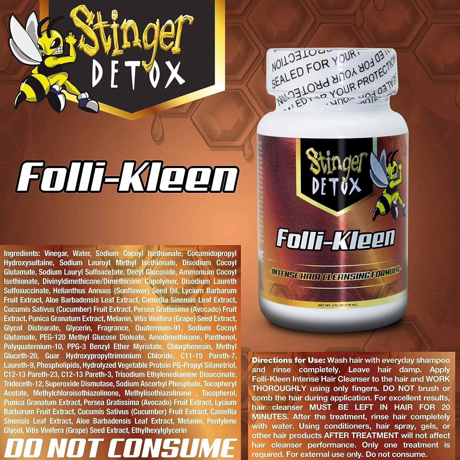 Stinger Detox Folli-Kleen Shampoo