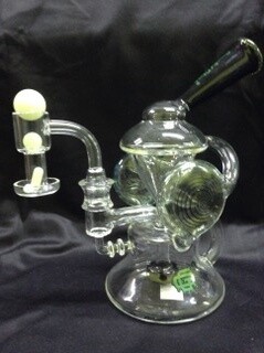Crystal Glass Recycler Dab Rig