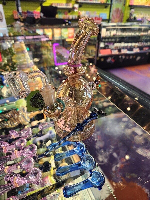 OTG Mini Rig W/ Opal And Magnetic Tool