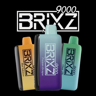 Brixz Bar - 9000 Puff Disposable Nicotine Vape