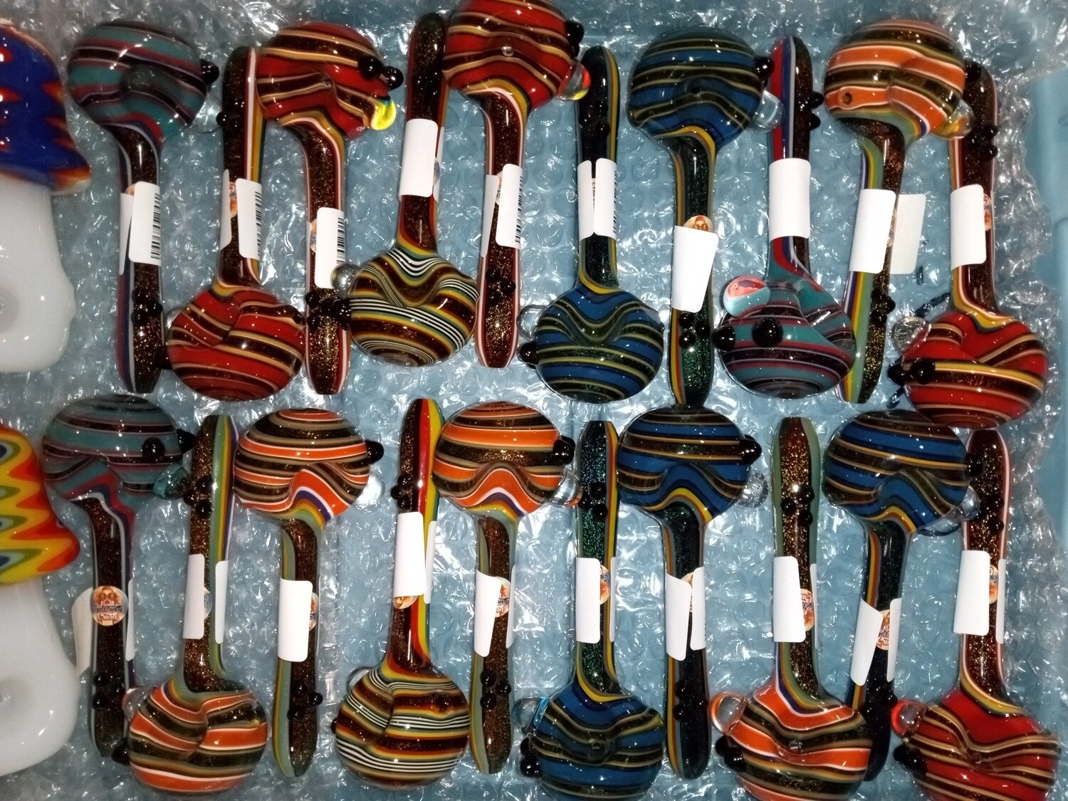 The Crush 4&quot; Eye Candy Thin Dichro Pipes