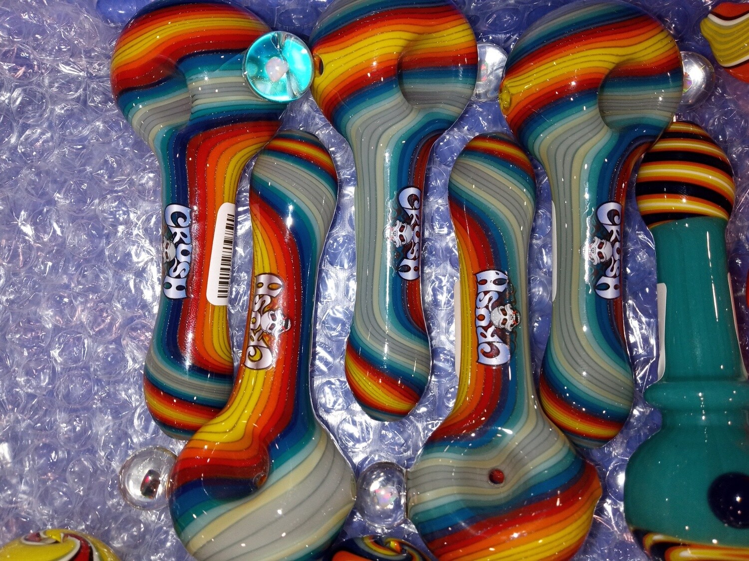 The Crush Full Color Spoon w/ Opal