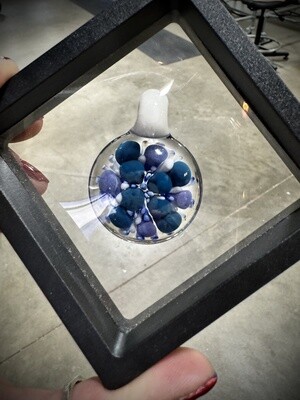 PHGS Hollow Implosion Pendant, Style: Blue/Purple