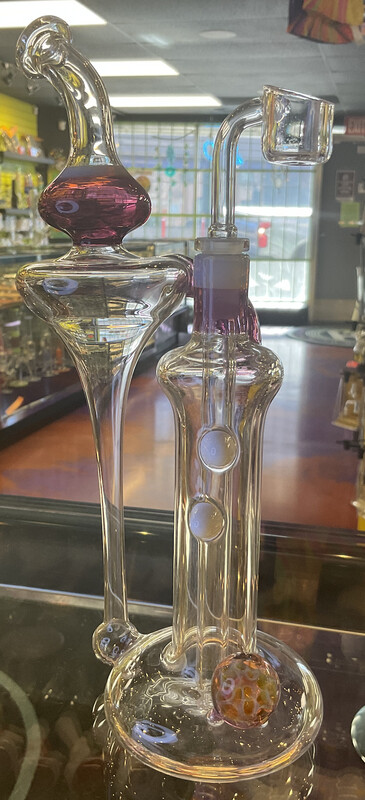 10&quot; Purple/Clear Recycler RTV