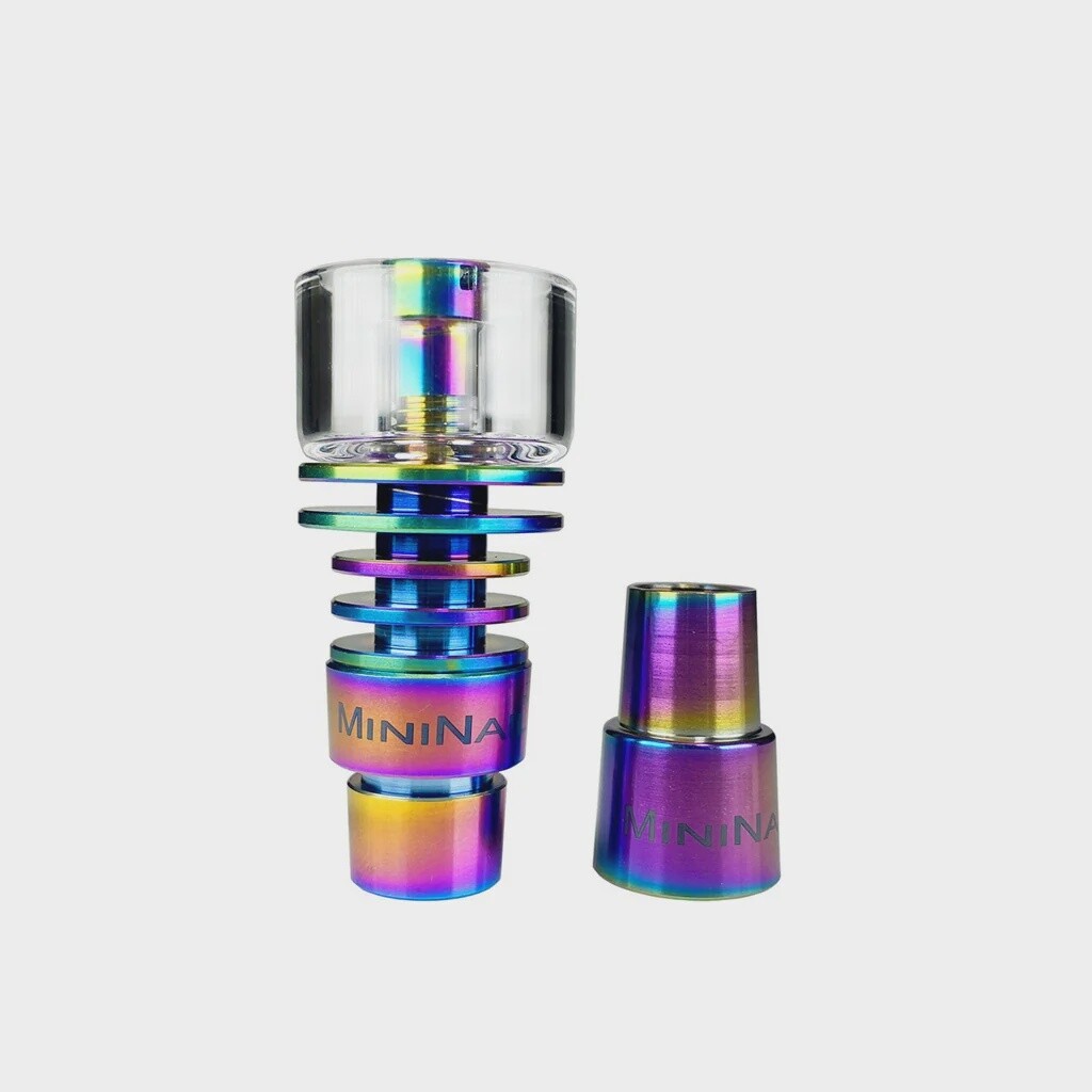 MiniNail Quartz/ Titanium Hybrid Nail, Color: Rainbow