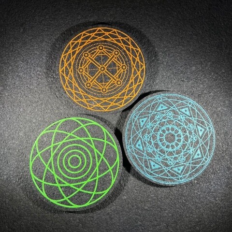 Mood Mat Geometric Shapes