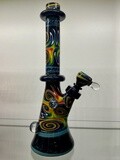 Willow 23 Tube Water Pipe, Color: Rainbow/Black Dark Side of the Moon