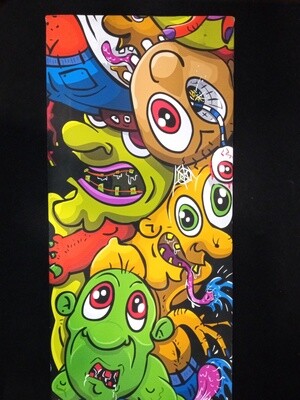 10"x40" Dunkees Canvas Painting