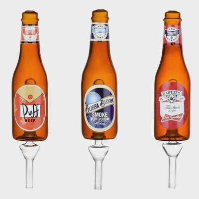 Dabtized Beer Burner Bubbling Dab Straw
